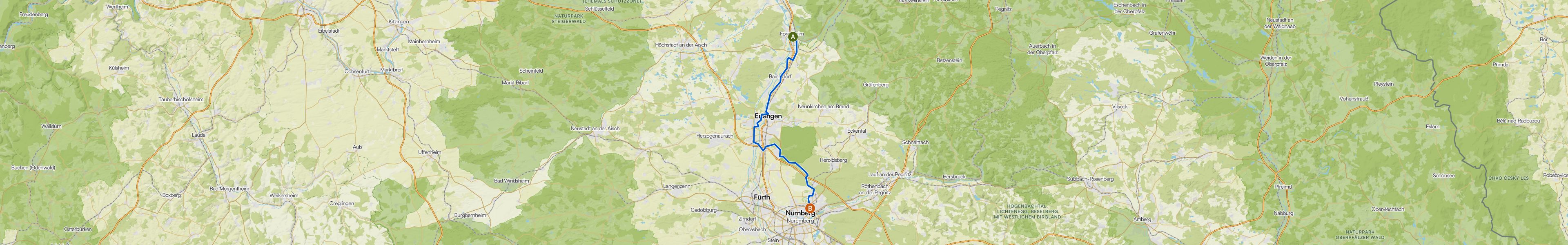 Fränkischer Bierradweg FO in 5 Tagesetappen, by Franken Radreisen | Komoot